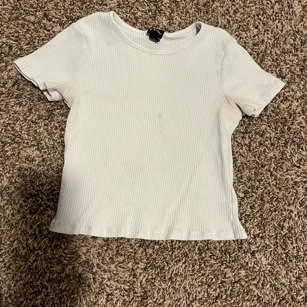 White Crop Top